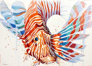 KIKU POCH: LION FISH I