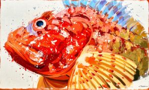 KIKU POCH: CAP ROIG