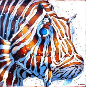 KIKU POCH: LION HEAD